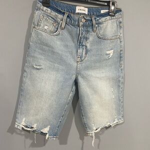 Frame Le Vintage Bermuda Shorts